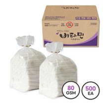 비타민 80g덕용물티슈 물수건 업소용물티슈, 500매, 1박스