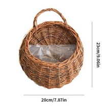 라탄바구니 등나무 라탄정리함 피크닉 의류 꽃 수납바구니, 중국, 04