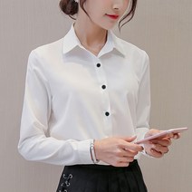 로로비 여성 셔츠 브라우스 여자 면접 정장 유니폼 와이셔츠 LS0430