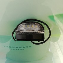 카라반트레일러 1Pc 12V 24V LED 번호판 라이트 크롬 오토바이 RV 캐러밴 트럭 트레일러 플레이트 조명 166968, C