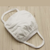 면 마스크 순면 방한대 방한마스크 블랙 흰색 마스크, 02.방한대-화이트