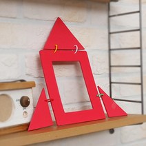 가족사진 로켓모양 EVA퍼즐 액자만들기 10개 취미활동 품앗이수업