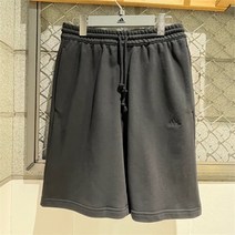[아디다스(아울렛)] 아디다스 SH03 반바지 ALL SZN 프렌치 테리 쇼츠 블랙 IC9