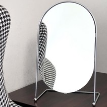 Steel Oval Mirror 철제 프레임 타원형 바우하우스 거울