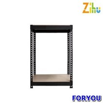 Foryou21 지후 앵글선반 2단 앵글 철제 선반 조립식, 화이트