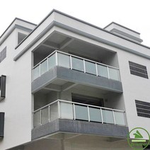 계단난간대 복도 핸드레일 방지 복층 안전바 평철난간, 다른 스타일은 고객센터 문의