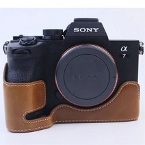여니몰 소니 a7m4 a7s3 a1 공용 반속사 가죽 케이스, 1개, A7S3-블랙