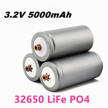 10PCS 브랜드는 32650 5000mAh 3.2V lifepo4 2차전지 전문 나사 인산철 리튬 동력 전지 사용, 1개