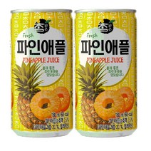 참맑은 파인애플 175ml 30캔 2박스(60캔) 서비스 음료, 60캔