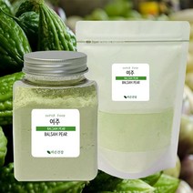 시험검사통과 국내산 여주분말 가루 국산 여주 100%, 3개, 100g