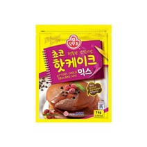 오뚜기 아이들간식 브런치 홈파티 쵸코핫케이크믹스 1KG 영양간식 한끼식사, 11개