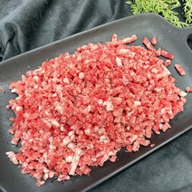 [당일출고] 소목심 소고기 다짐육 민찌 분쇄육 냉동 한성미트뱅크, 2개, 1kg