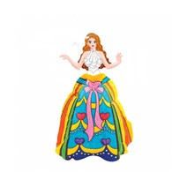 컬러룬 색칠풍선 입체그리기풍선 공주만들기, $BGE_이사벨라, 1개