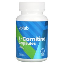 Vplab L-카르니틴 엘 카르티닌 L-카르티닌 타르타르산 90정, 1+1+1