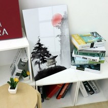 기타 바보사랑[꾸밈]아크릴액자_수묵화풍경(세로)
