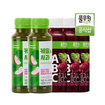 [풀무원녹즙]매일배송 데일리프로그램 ABC케일사과 주5회x4주분(총20병), 20병, 130ml
