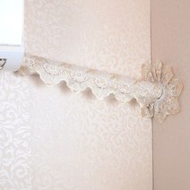 레이스 에어컨 가스 배관 천 커버 파이프 가리기 가림막, 10번 60cm
