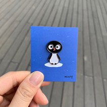 이루리북스 [쩌저적] 굿즈 펭귄 뱃지