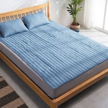 시원한 쿨 침대패드 110x210cm 침대 슈퍼싱글 시원한 시어서커 스프레드 이불 여름 매트리스