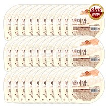 시아스 우리집밥 백미밥, 210g, 30개