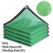 어닝룸 텐트 녹색 HDPE 울타리 그물 발코니 개인 정보 보호 스크린 정원 건물 차양 Pergola 캠핑 전망대 쉼터 태양 항해, 6PinGreen-BlackLine+1.5mx8m