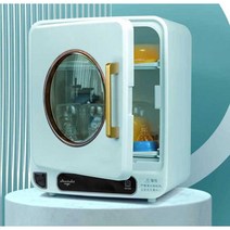 소형 식기세척기 무타공 주방 다기능 컵씻는 기계, 신제품-고급 산호청색-디지털 디스플레이+살균+UV