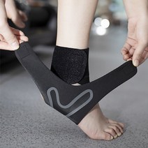 무료배송20개한정 아띠에르 2중가압 고탄력 스포츠테이핑 발목보호대 양말보다 얇은 스키니스트랩 착용후 신발착장 각종스포츠 등산 라이딩, M, 우