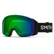 Smith Optics 4D MAG 유니 스노우 겨울 고글 - 앨더 지오 카모 크로마팝 선 블랙, ChromaPop Everyday Green Mirro, Black