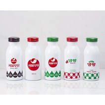 서울우유 레트로 보온 보냉 텀블러, 슈퍼카우보이, 350ml