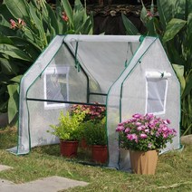 박세리비닐하우스 미니 온실장 길고양이비닐하우스 미니온실만들기 화단, 첨탑1 길이90 폭90 높이90cm