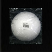 1500 백구 120mm 스티로폼 볼 공 만들기 재료, 1개