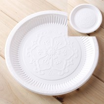 10p 접시 25cm 일회용밥그릇 일회용플라스틱용기 식품용기 일회용용기쇼핑몰 비빔밥용기 일회용종이접시 국물컵