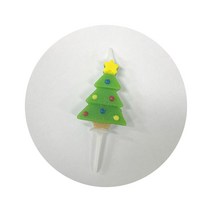 8085. 싼타초(트리) - 1pc 트리모양초 이벤트초