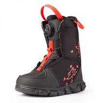 스노우보드신발 보드부츠 스노우보드부츠 스노우보드화 스노우부츠 WS 스노보드 키즈 스키화 와이어 버클 속신 화 스노보드화 보온 방수, 블랙