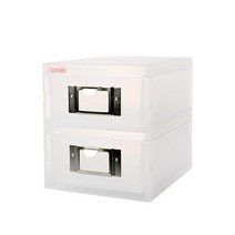 학원 만들기 미술 재료보관함 미니박스2단 학교 사무실책상 서랍수납 고시원 문구정리대