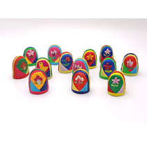 한국민예사 전통 자수 색동 골무