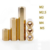 스페이서 황동 육각 수컷 암컷 스탠드오프 기둥 스터드 마운트 스페이서 PCB 마더보드 볼트 나사 M2 M3 M4, 03 M3_33 36mm(10pcs)