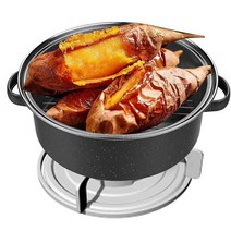 겨울 전기 군고구마기계 굽는기계 군밤기계 편의점, 저장 24CM 에나멜 커버