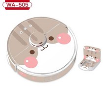호환 샤오미 로봇 청소기 제2 Roborock S50 S51 방진막 종이 부품 귀여운 캐릭터 스티커, 1 건, Wa505