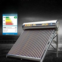 태양열 온수기 전기 보일러 태양광 온수기 진공관 태양열보일러, D. 컬러 스틸 18개 튜브 + 예비4개
