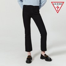 게스 게스 여성 블랙 슬림 붓컷 YN1D9032