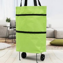 할머니 중년엄마 마트 바퀴 장바구니 마트가방 간편한 끄는가방 시장, 블루