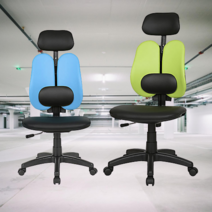 게이밍의자 성인용 목디스크 프로게이머 편한의자 요추헤더 패브릭 당야한컬러 인조가죽 메쉬, 인조가죽-오렌지