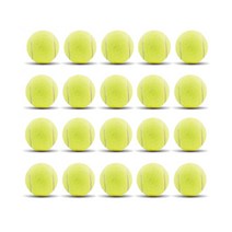 KI에코비 테니스공 의자 발커버 20개, 라임