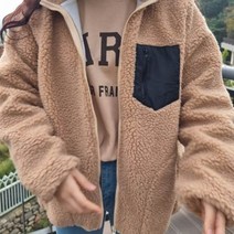 뽀글이 덤블자켓 양털집업