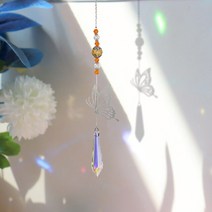 윈드차임 나선형 꼬리 공과 DIY 회전 바람 차임 개성 있는 참신한 금속 교수형 조각 바람 차임 종 홈 인테, 10 10