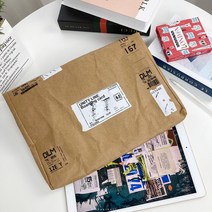 서류봉투 맥북 노트북 13 15인치 파우치 그램 아이패드 슬리브, 브라운