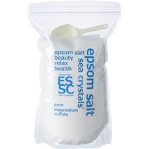 엡솜 바스솔트 일본 입욕제 목욕용 무향 목욕 소금 2.2KG Sea Crystals