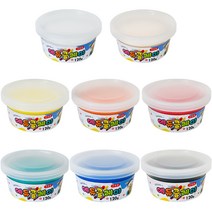 [부자재] 에듀클레이 120g 19색, 빨강