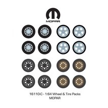 1/64 Auto Body Shop - 휠 및 타이어 팩 시리즈 6 - MOPAR(출시)
